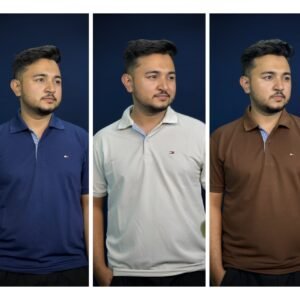 Premium Pk Polo Navy, white, coffe
